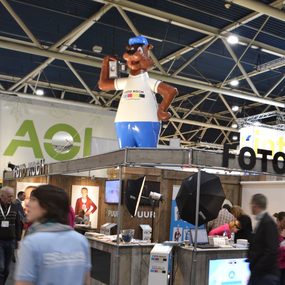 Giant-Inflatable-for-Trade-Show Aufblasbare Werbeträger auf Messen und Kongressen als Besuchermagenet für Ihren Messestand
