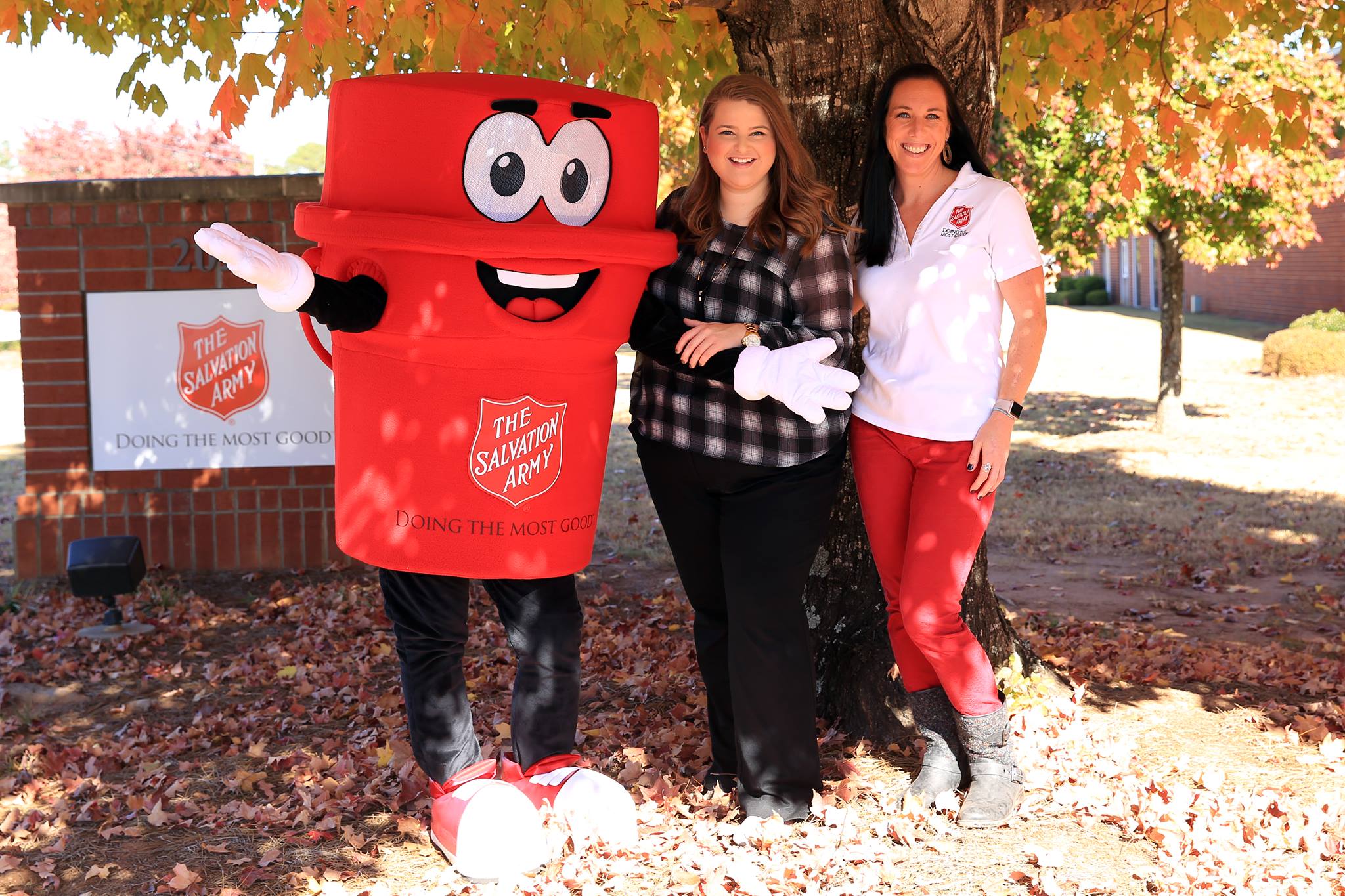 Maskottchen für Salvation Army Franchise