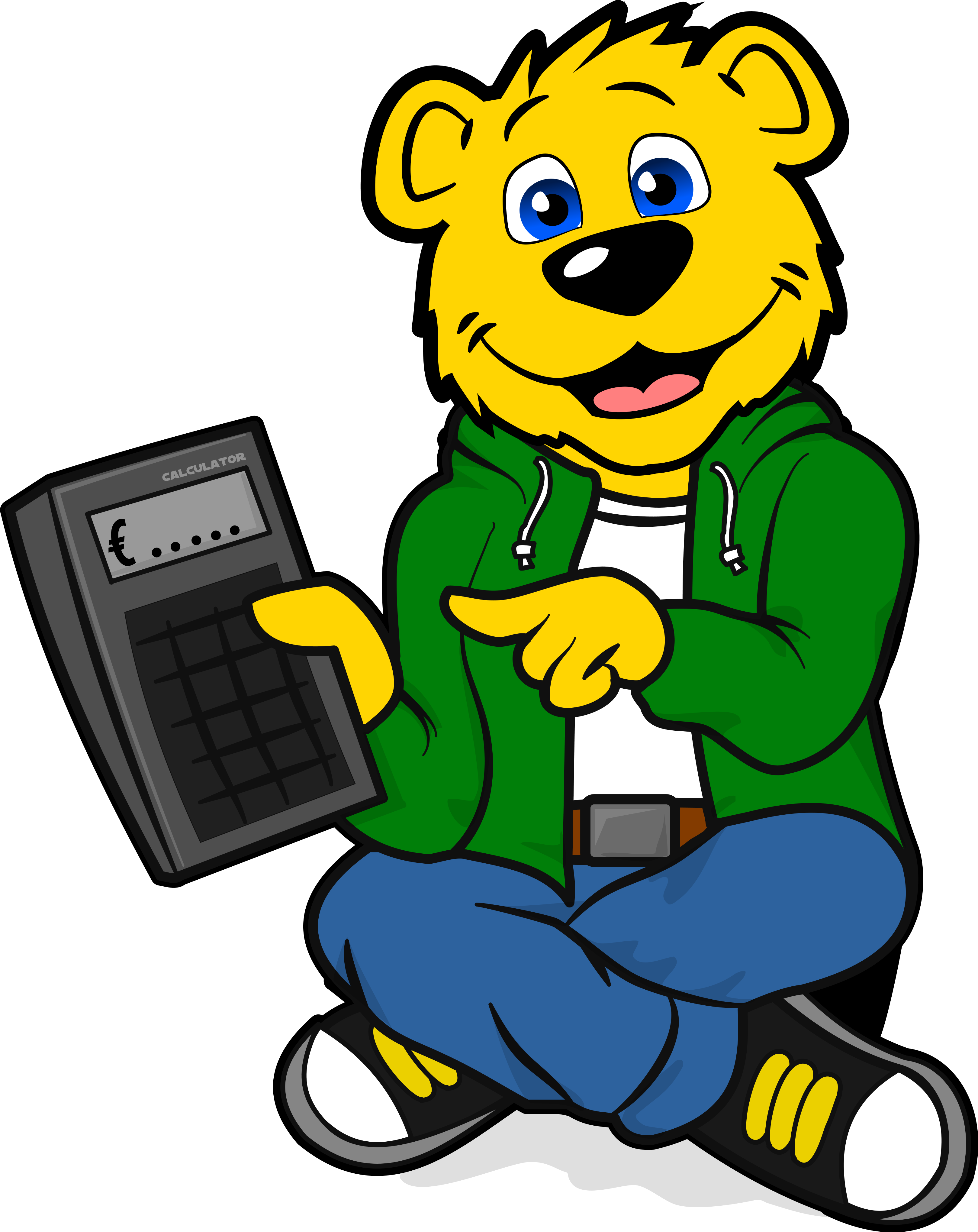Ben Calculator Geel Euro Was kosten individuelle Werbeartikel und Maskottchen?