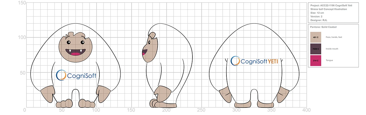 ACC22-1196-CogniSoft-Yeti-Stress-Ball-design-v2-production CogniSoft Stressball Design Hergestellt Von Promo Bears