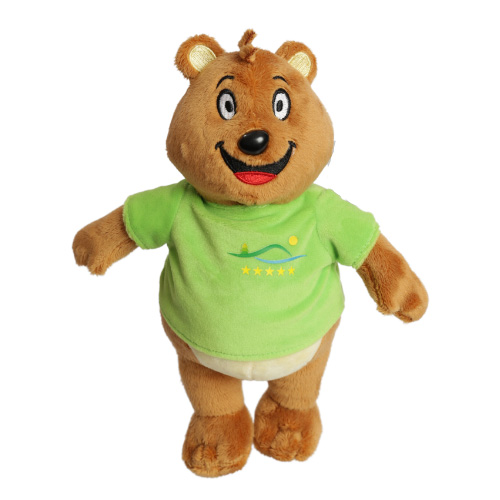 CCampingplatz Kirchzarten Plüschtier Bobo Hergestellt Von Promo Bears