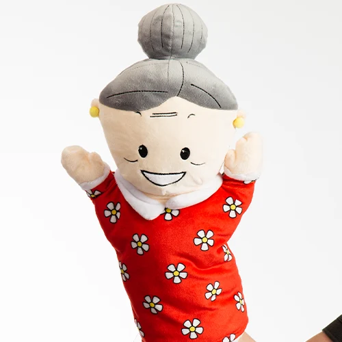 Handpuppe Oma