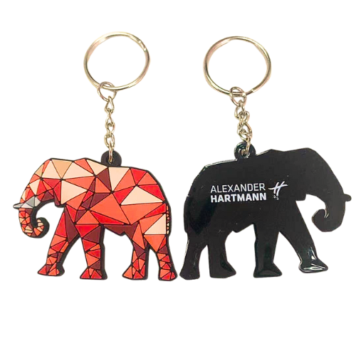 Hartmann Schlüsselanhänger Rot Alexander Hartmann Elefanten Schlüsselanhänger Hergestellt Von Promo Bears