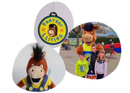 Johnny das Pony Werbeartikel Ponyhof Leiting Werbeartikel Hergestellt Von Promo Bears