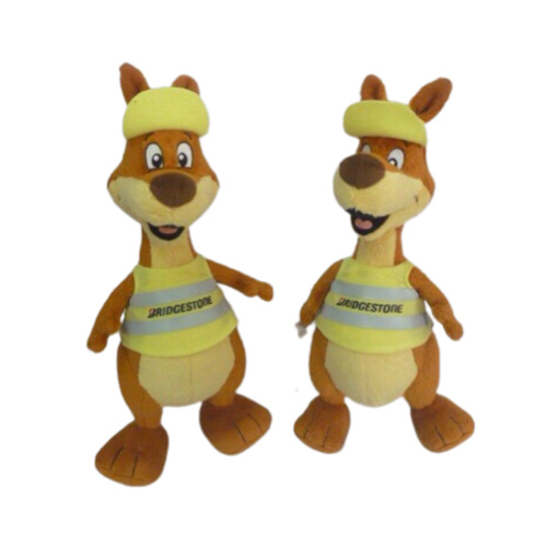 Maskottchen-Plüschtiere Bridgetstone Bridgestone Plüschtier Lenni Hergestellt Von Promo Bears