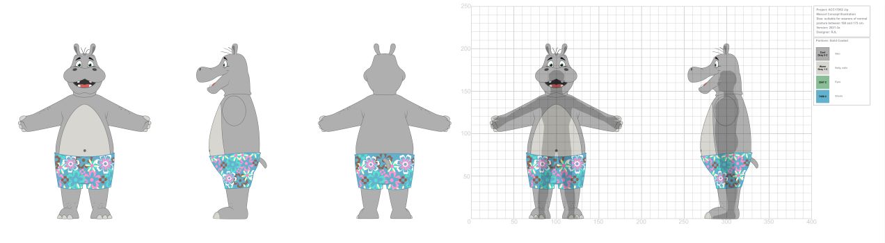 Sportfondsen Maskottchen Jip Hergestellt Von Promo Bears