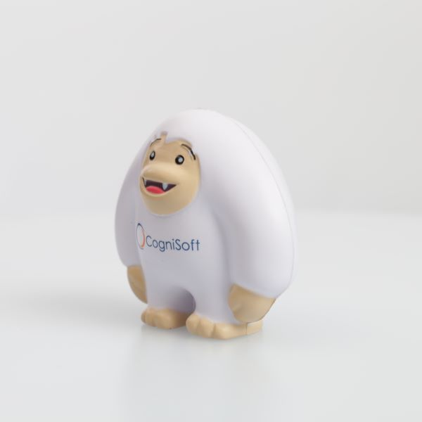 Yeti1 CogniSoft Stressball Yeti Hergestellt Von Promo Bears