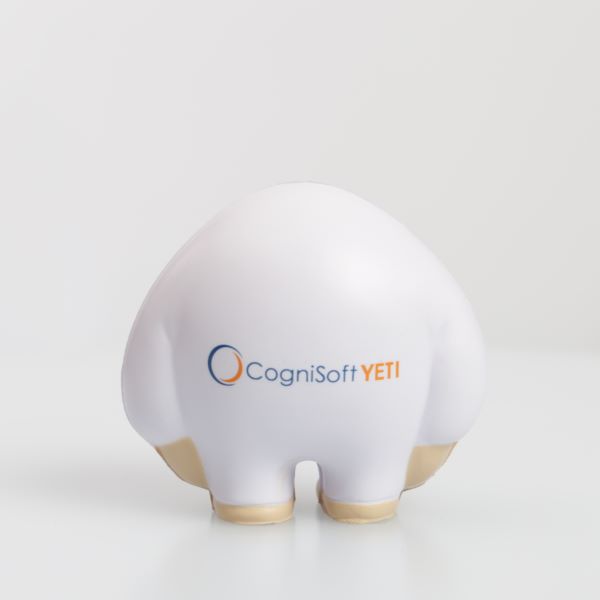 Yeti3 CogniSoft Stressball Yeti Hergestellt Von Promo Bears