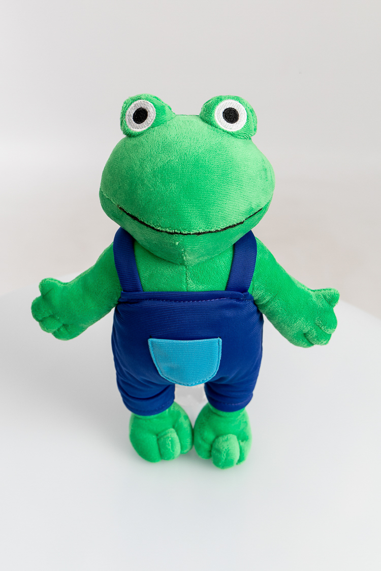 ACC2365_PromoBears (2) Einzigartiges Froschkuscheltier entworfen von Promo Bears